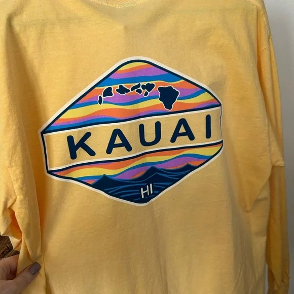 Yellow Long Sleeve Kauai Shirt - Picture 4 of 4